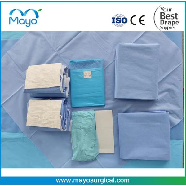 Sterile Disposable EENT Surgical Packs with Turban Drape