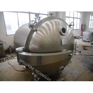 Heat Sensitive Materials Vacuum Tray Dryer Hot Water Heating
