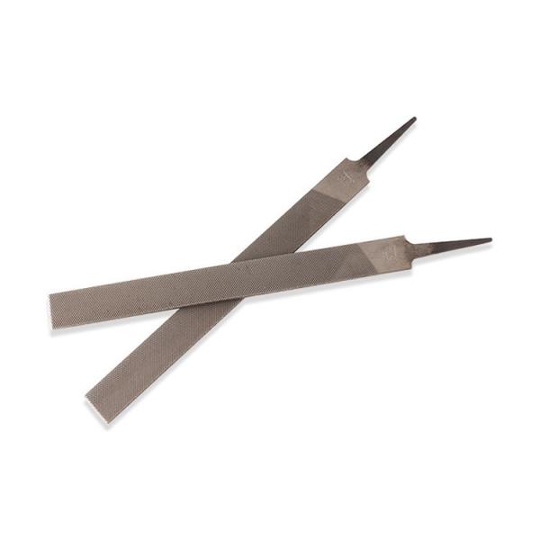 Quality 4" 100mm High Carbon Steel Flat Files Without Handle T8 T12 Round Section Shape Saw for sale