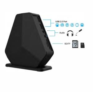 China Desktop Charging Station Usb C Docking Station Gigabit Ethernet Stable Wired Connection Up To 1Gbps on sale