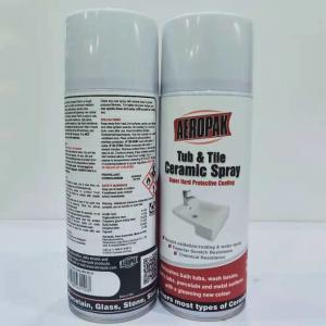 Buy cheap Tub / Tile Waterproof Spray Paint 12 Ounce White Color Refinishes Wash Basins product