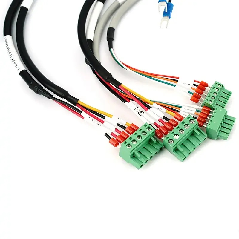 Round Medical Cable Wire Harness For Low Medium Voltage Electronic Equipment OEM Diagnostic Medical Device Harness wi