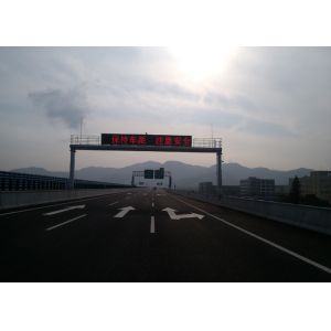 High Intelligence P16 Dynamic Message Signs , Highway Electronic Signs