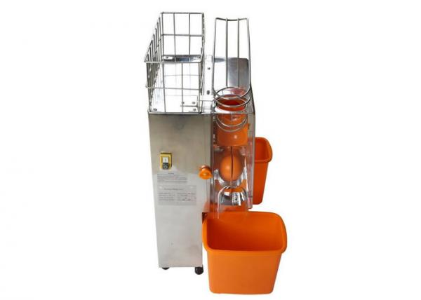 Quality Professional Stainless Steel Commercial Orange Juicer With Clear Plastic Cover for sale