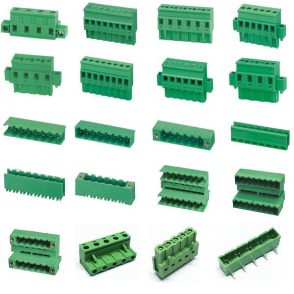 PCB screw wire to board terminal blocks 5.00/5.08mm ptch vertical through hole dip type