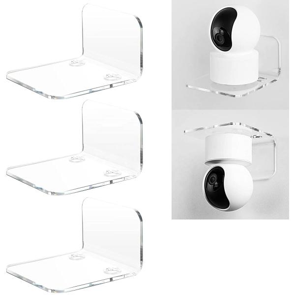 Small Lucite Display Stands Wall Bookcase Plexiglass Corner Floating Shelf For Art