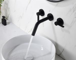 Buy cheap Double Handle Embedded Box ODM Concealed Basin Mixer product