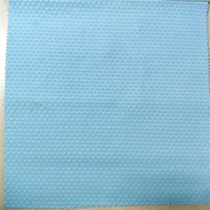 257GSM Cotton Dyed Fabric Light Blue Environmentally Friendly Dyeing