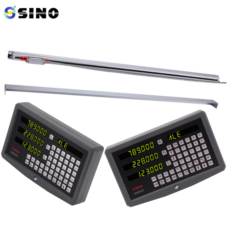 SINO KA600-1700mm 5um DRO Linear Scale Optical Encoder 3 Axis Digital Readout Systems