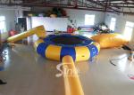 5 mts Dia. kids N adults inflatable water trampoline with springs available