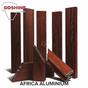 Buy cheap New design extruded aluminum window profile wood grain surface color aluminium profiles product
