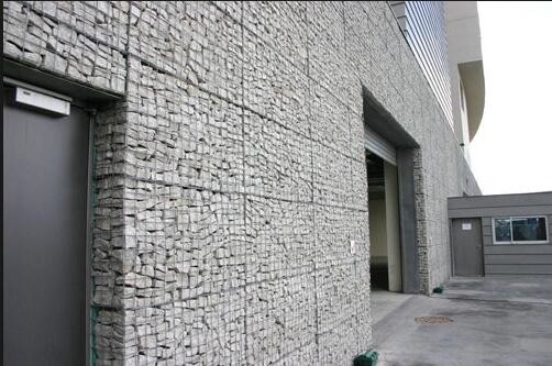 100x100x50cm Welded Gabion Wire Mesh Retaining Wall For Building Square Hole Shape