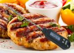 Curved Design Handle Fast Read Digital Thermometer Instant Grill Thermometer