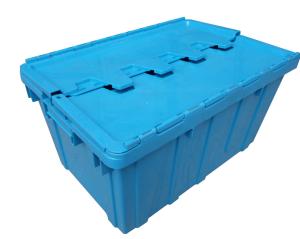 China stackable plastic crates and Nestable plastic tote boxes on sale