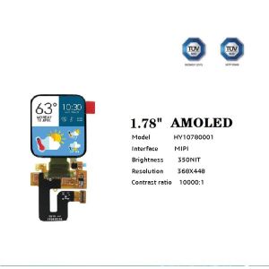 Buy cheap MIPI Interface Smartwatch LCD Display 1.78 Inch 368x448 Resolution product