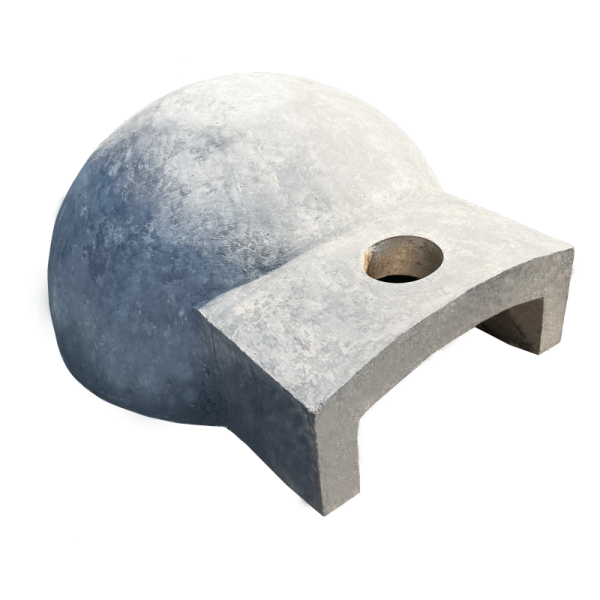 Semi Finished Castable Refractory Pizza Oven High Strength High Temperature Custom