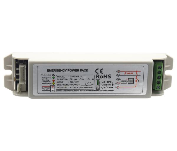 Quality 300V Emergency Lighting Kit Full Power GS-Q815 Convertor 10W Emergency Invertor Maintain Type for sale