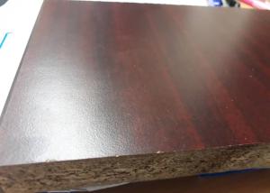 China Double Sided Melamine Laminated Particle Board Wood Grain 5mm Thinckness on sale
