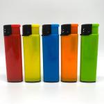 Custom Logo Electric Gas Lighter with Refillable Function and Plastic Material