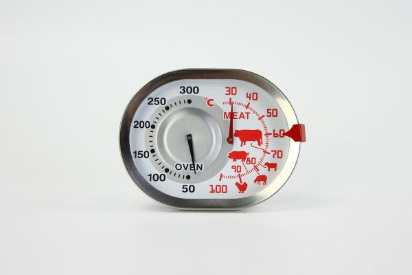 Quality Wide Screen Oval Shape Oven Temperature Gauge , Digital Baking Thermometer Simple Operation for sale