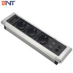 CE certificate intelligent built in desktop usb power socket with Schuko plug