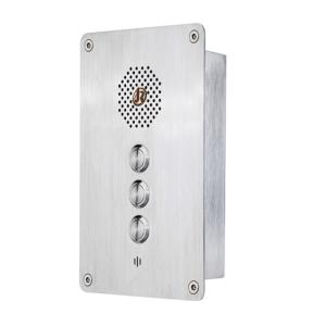 Flush Mounted Elevator Emergency Phone Hands Free Operation With Robust Housing