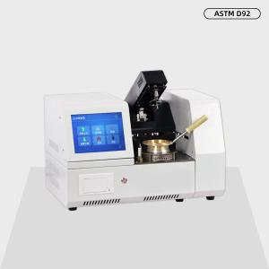 China Fully Automatic Cleveland Open Cup Flash Point Tester 700W With Touch Screen on sale