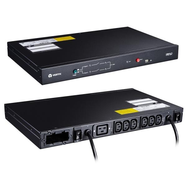 16A IEC Socket Standard Network Card Automatic Transfer Switch for VERTIV UF