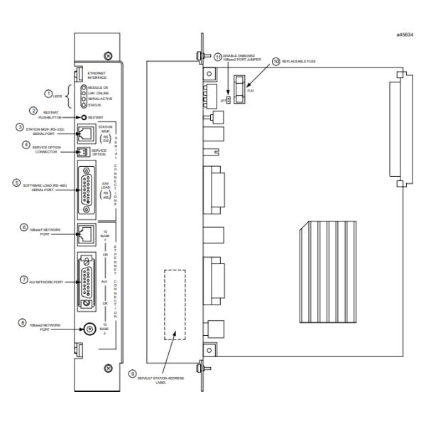 IC697CMM742 GE Ethernet Interface Type 2 Provides High Performance TCP/IP PLC