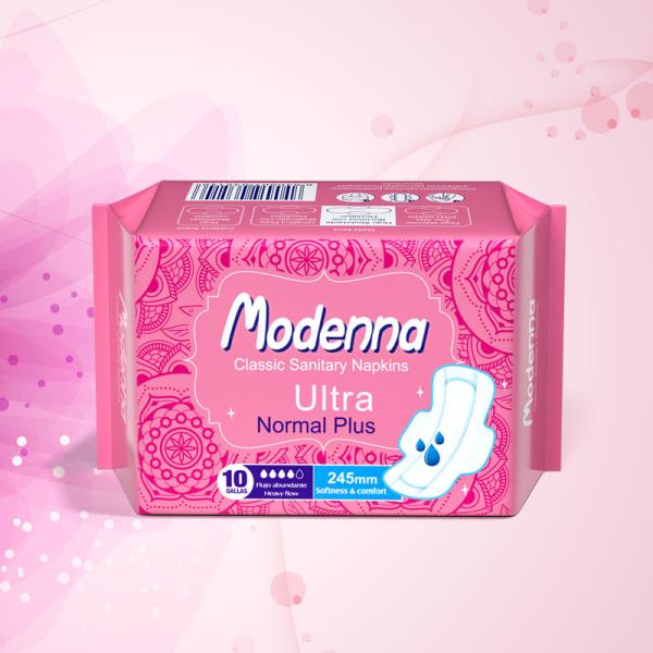 Disposable Feminine Hygiene Products Cotton Comfortable Sanitary Pads ISO9001
