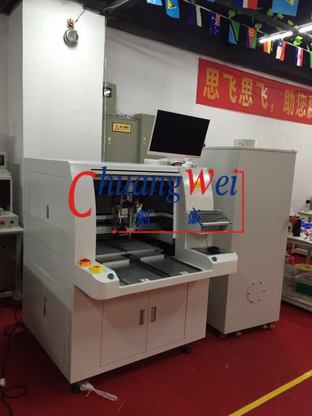 Quality Stepper Motor Manual Desktop Robots 5mm PCB Router Machine for sale