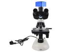 LED Light Advanced Trinocular Biological Microscope High Brightness