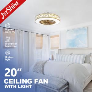 6 Speed 20 Inch Wind Deflector Dimming LED Ceiling Fan