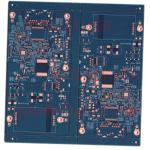 Blue Solder Mask OSP Coating PCB 4 Layer Printed Circuit Board