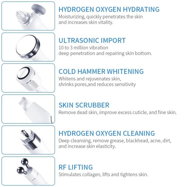Mini Hydra Microdermabrasion Oxygen Facial Whitening Machine