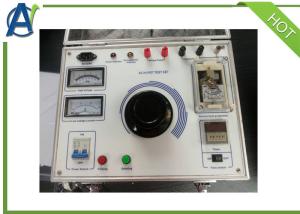 China AC DC Oil Hipot Test Kit With HV Transformer Filled With Insulation Oil on sale