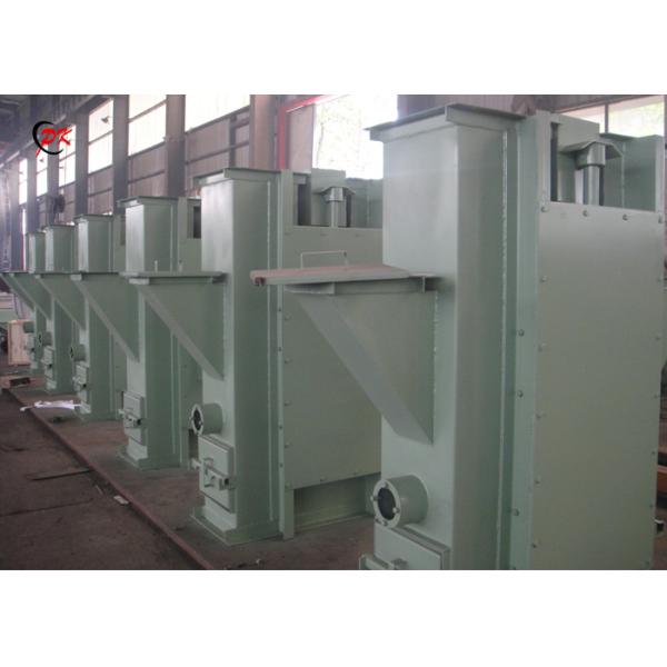 Steel Rubber Belt Universal Hopper Bucket Elevator For Mining