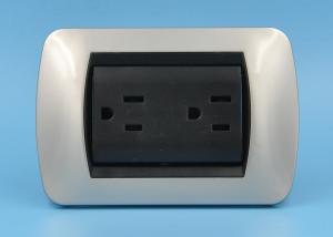 Buy cheap American Standard Electrical Outlet Socket , 2 Gang Switch Socket Outlet product
