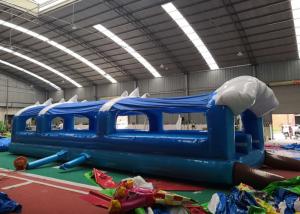 Buy cheap 32'L Large Inflatable Slip N Slide Double Lanes Customized Design product
