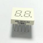 Yellow Color 2 Digit Seven Segment Display Numbers FND 0.3inch Indoor