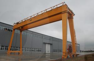 Buy cheap 70 ton Load And Unload Double Beam Eot Bridge Gantry Crane product