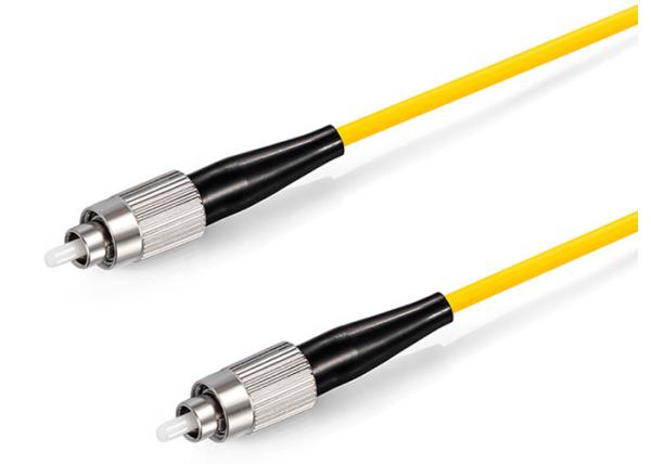 Quality SIMPLEX PVC 3.0MM FC-FC Optical Patch Cord ROHS COMPLIANT FOR CATV for sale