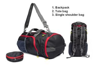 China 25L Fold Up Duffel Foldable Travel Bags Lightweight Multiscene on sale