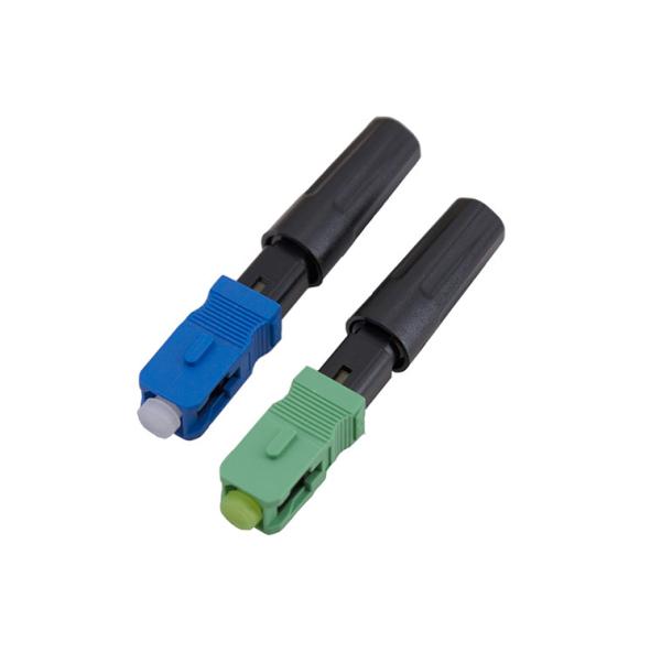 Quality 0.25db Optical Cable Connector SC 5507 Lc Fast Connector Blue Field Installable for sale