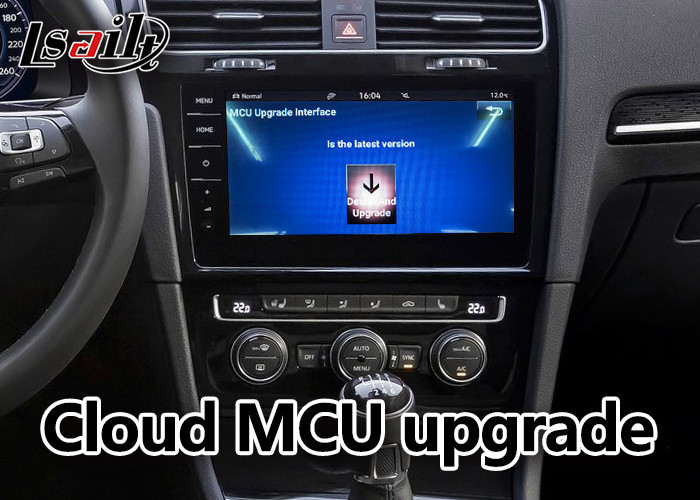 Multi Languages Android Car Navigation System MCU Upgrade For Volkswagen Golf Mark7