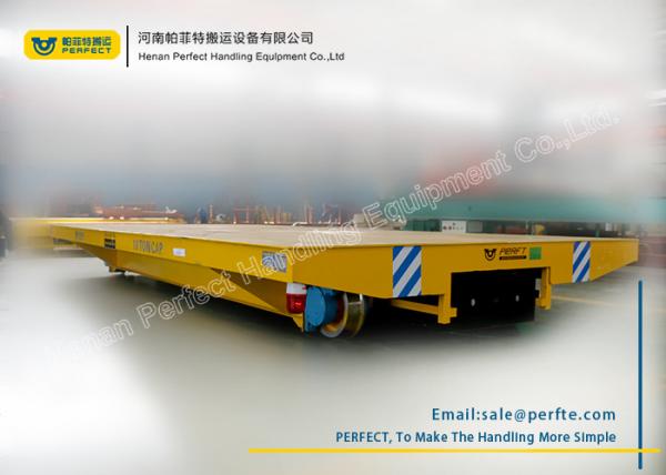 Quality Customized DC Power Rail Transfer Cart With Pandent And Remote Controller for sale
