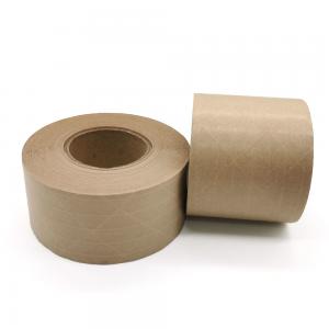 China Water Activated Non Reinforced Kraft Paper Tape For Packaging Sealing on sale