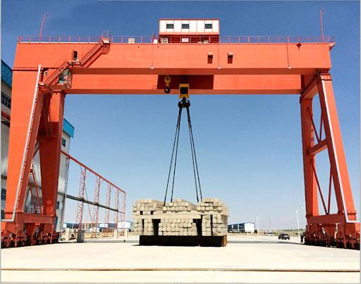 Quality Overhead 10m/Min Q345 A8 Double Girder Gantry Crane for sale