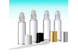 Buy cheap Various Caps Clear Glass Roll On Bottles Screen Printing Surface Handling product