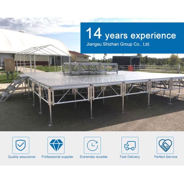 Music Stage Platform Adjustable Legs Outdoor Aluminum Stage Frame